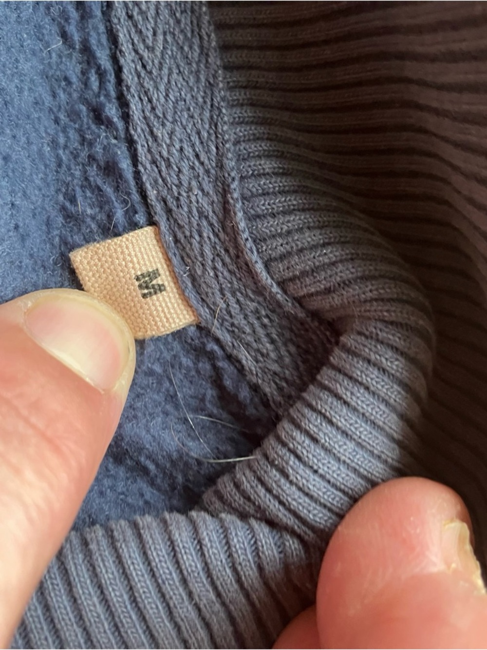 Triumph Navy Full-Zip Sweatshirt with Orange Accents - Picture 6 of 10